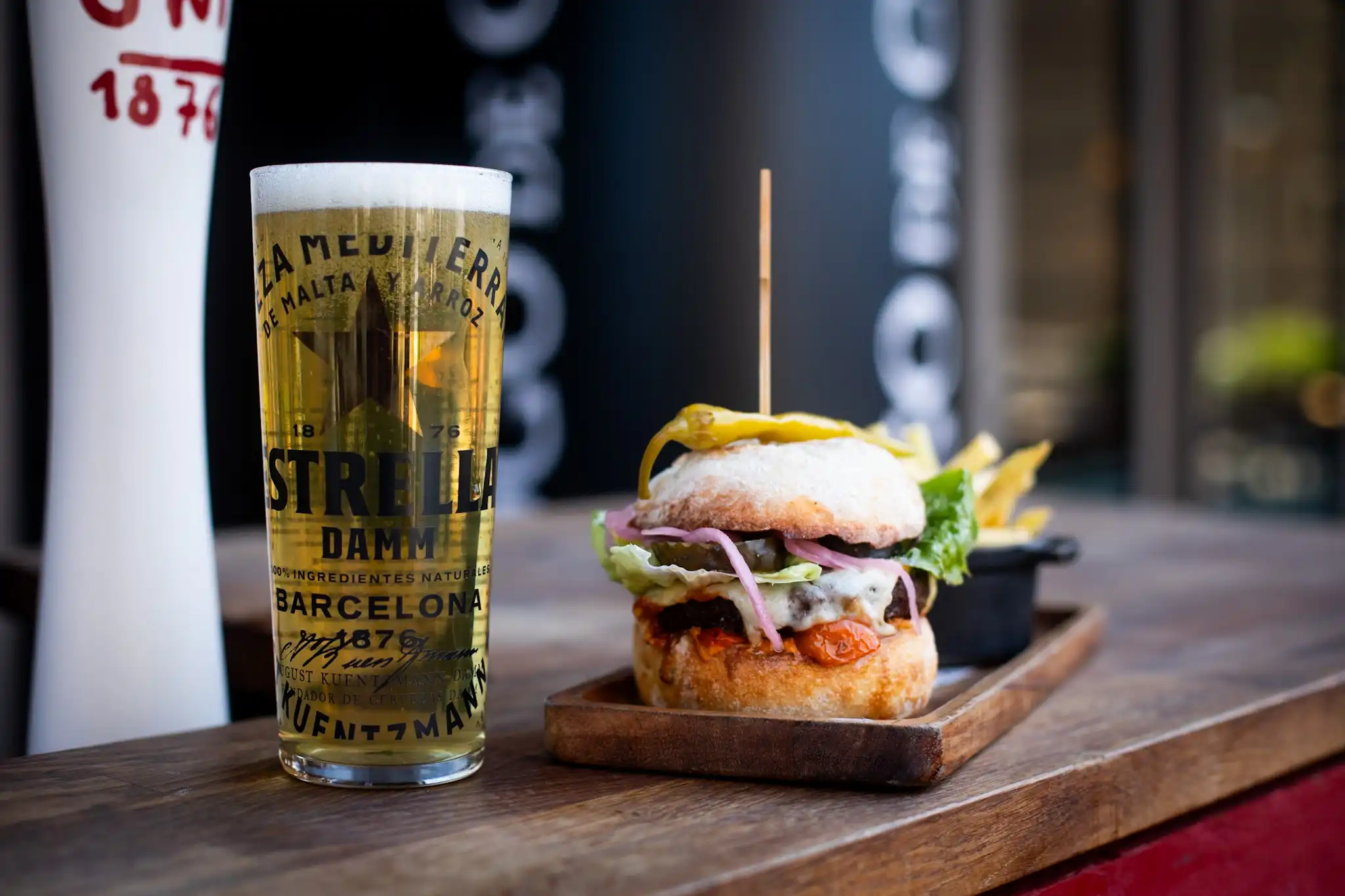 Leeds Summer Terrace Favourite: Wagyu Picanha Burger and Estrella Pint